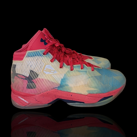 Under Armour Curry 2.5 "Texas Pull-Up" 1292528-601 Men's 10.5 - Picture 4 of 16